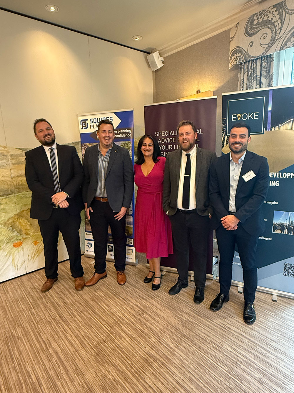 image of set breakfast event